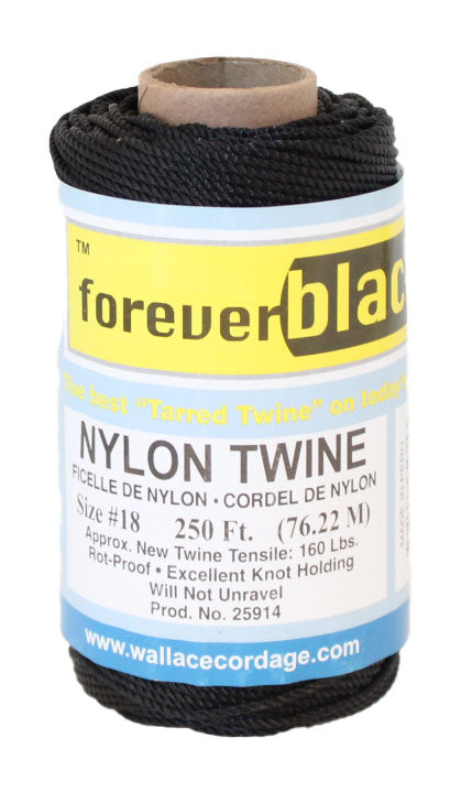 Forever Black Tarred Twine 1/4Lb