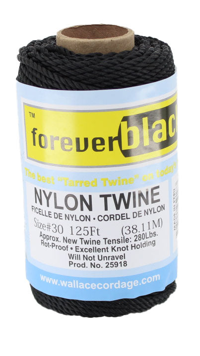 Forever Black Tarred Twine 1/4Lb